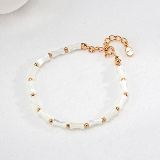 Bamboo Shell  Bracelet