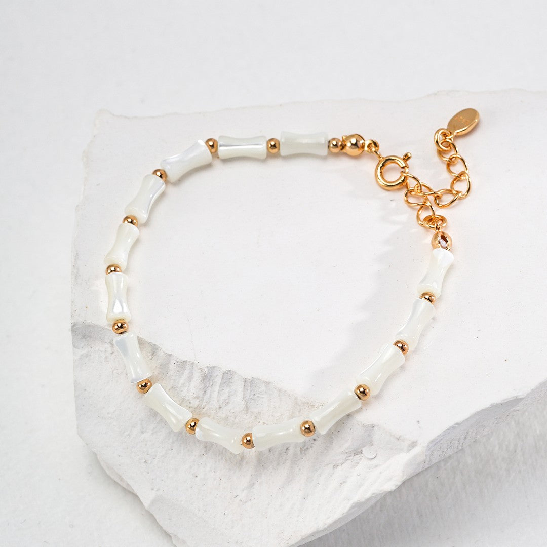 Bamboo Shell  Bracelet
