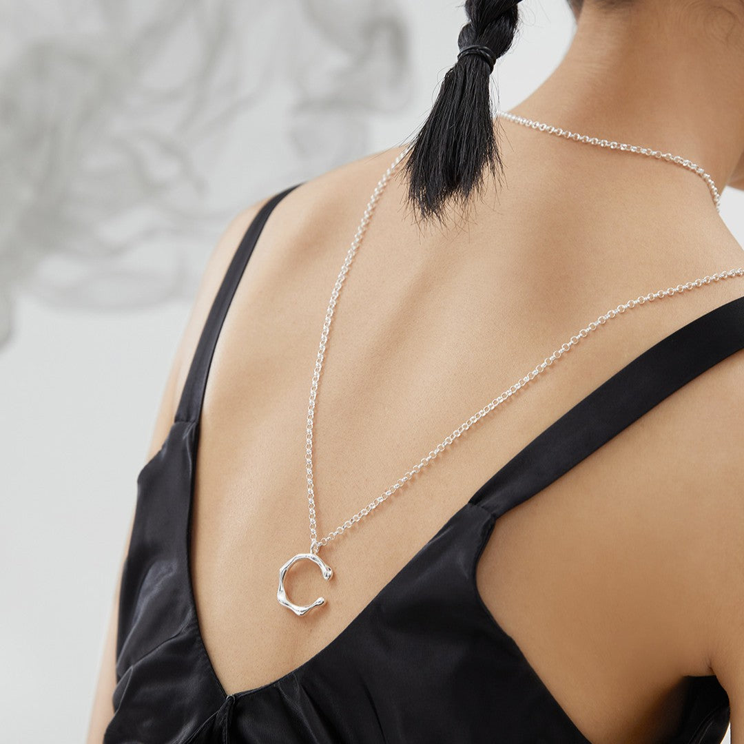 Long Silver Necklace Ⅰ