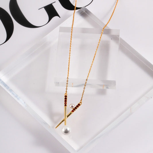 Chopstick Necklace