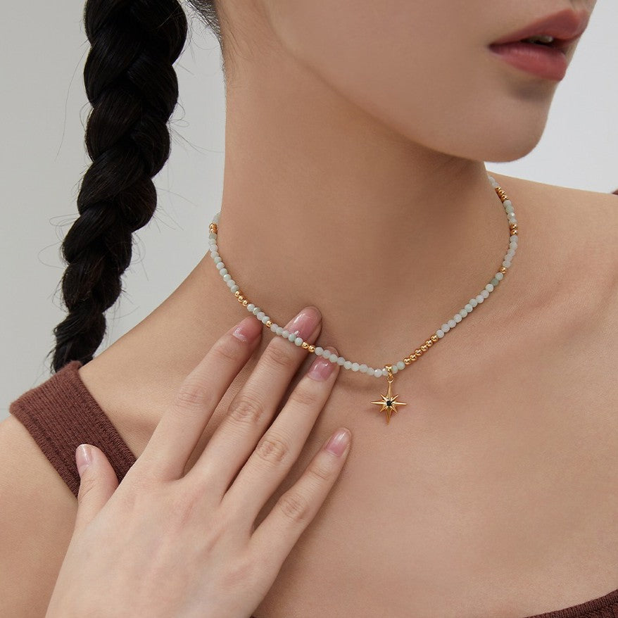 Quartz Jade Necklace