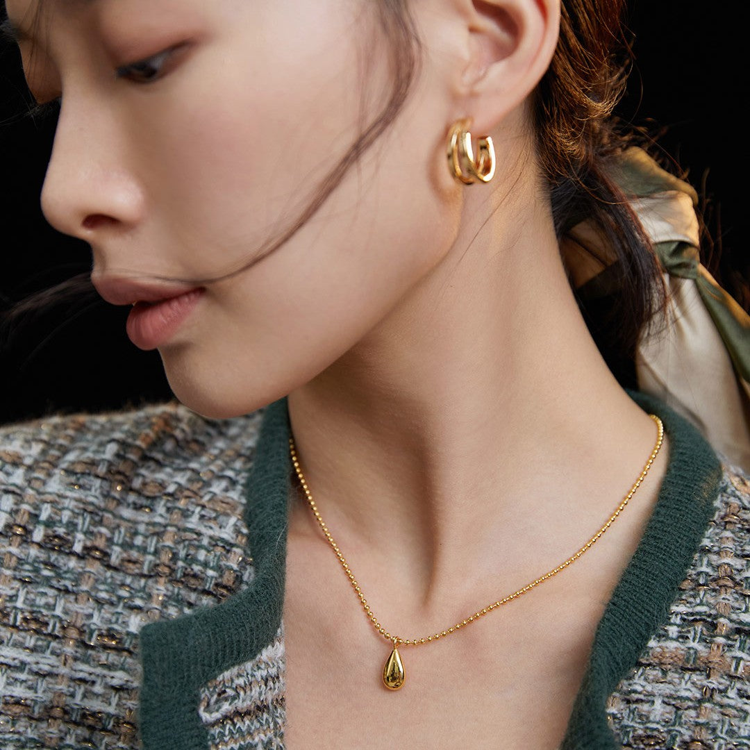 Water Droplet necklace