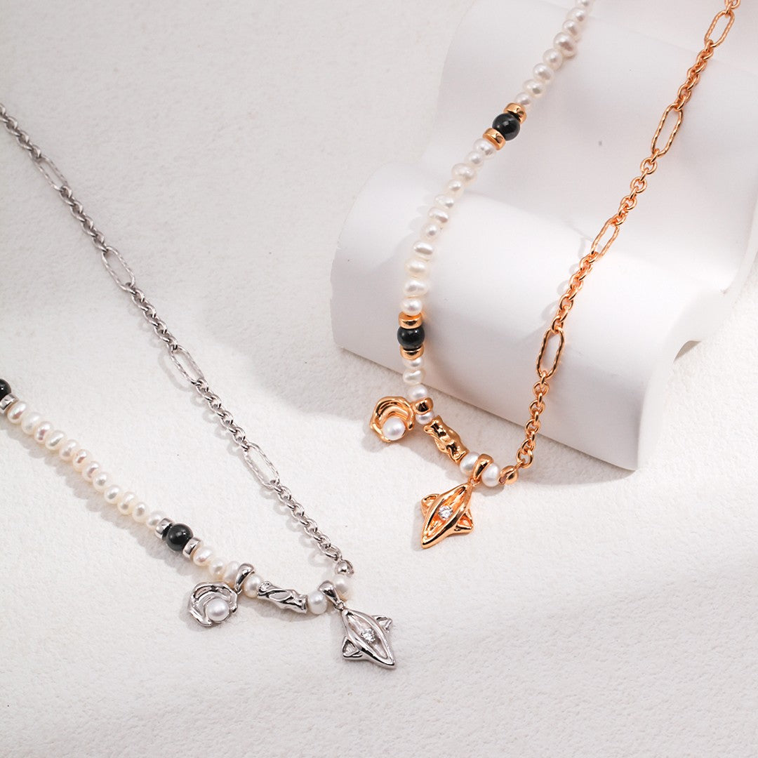Star Moon Necklace