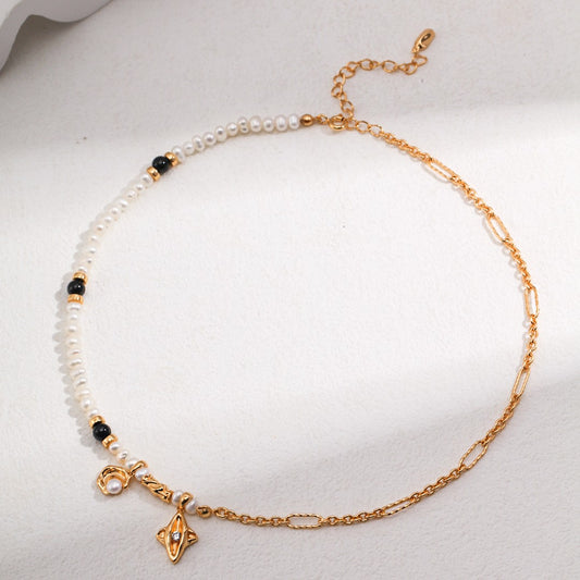 Star Moon Necklace