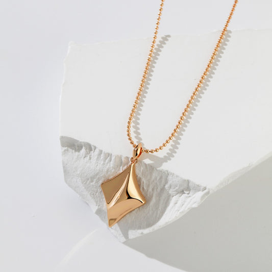 Four Pointed Star Necklace