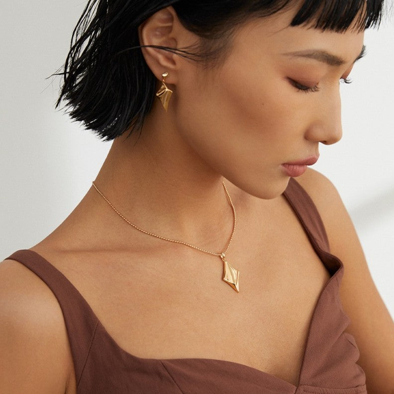 Four Pointed Star Necklace