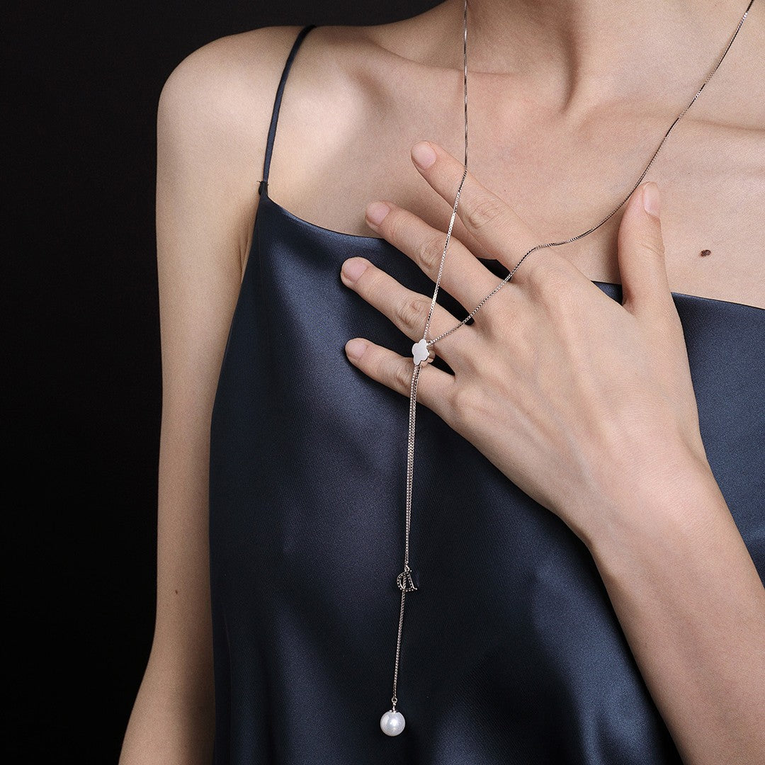 Long Silver Necklace Ⅱ