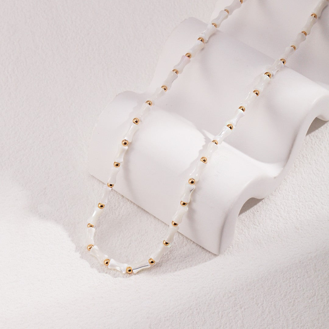 Bamboo Shell Necklace