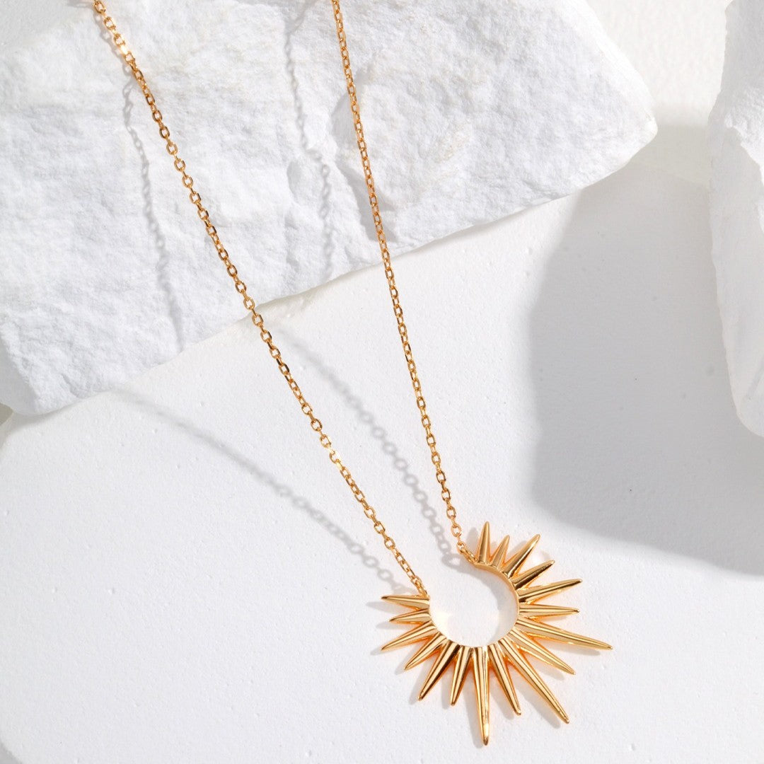 Sunburst Shaped Necklace
