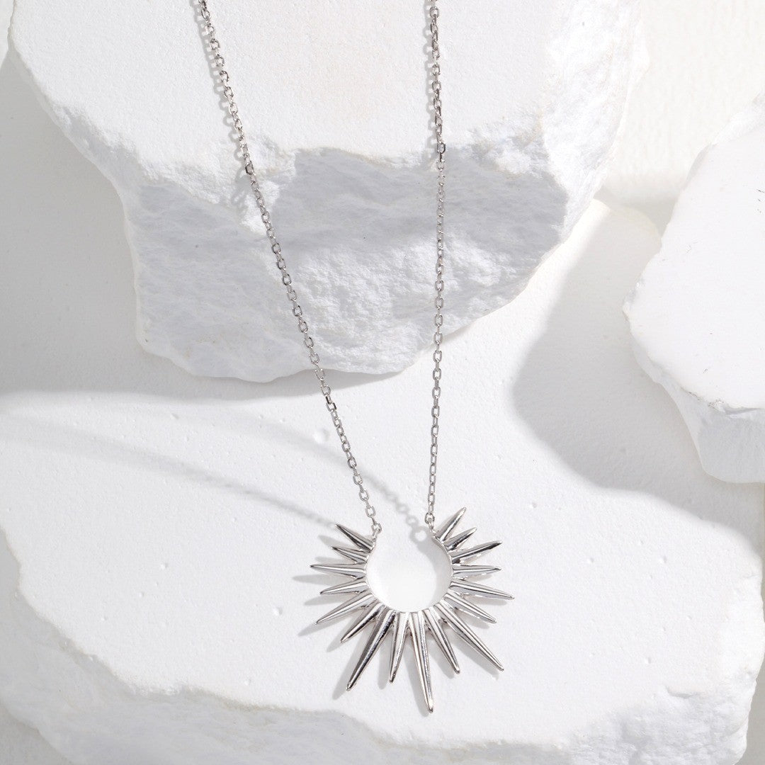Sunburst Shaped Necklace