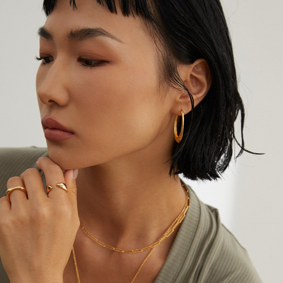 O Shaped Earrings