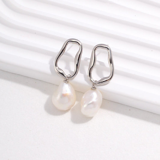 Pearl Pendant Earrings Ⅰ