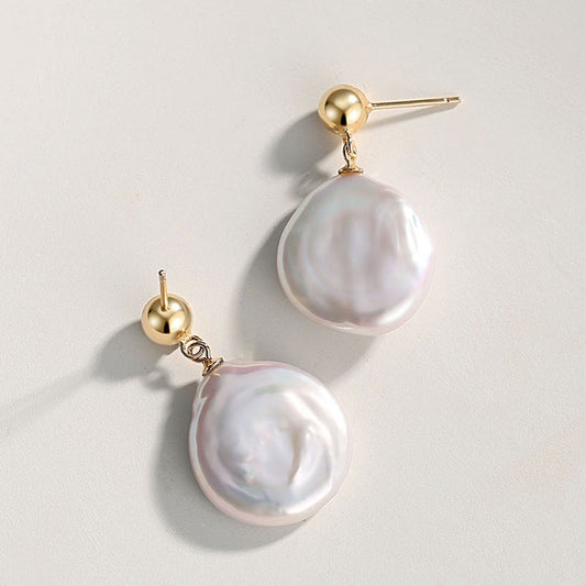 Pearl Pendant Earrings Ⅱ
