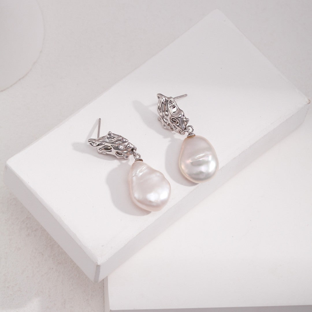 Baroque&Pearl Earrings