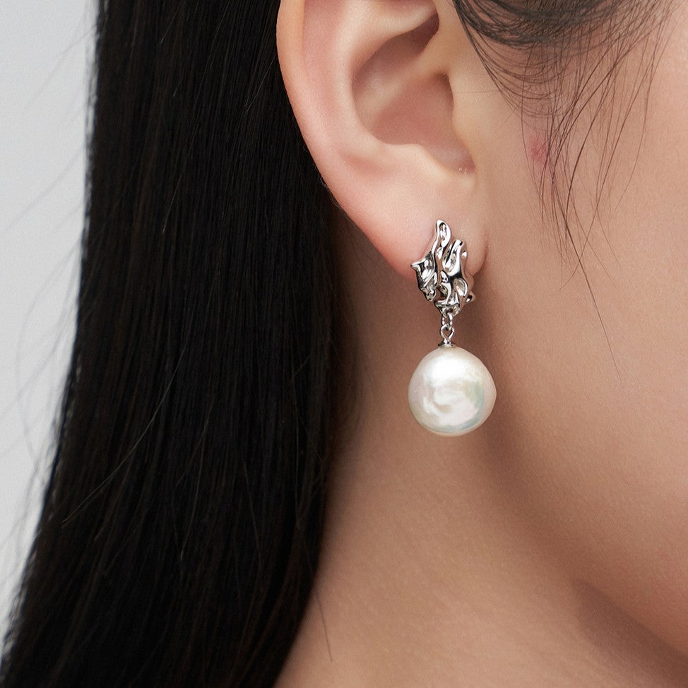 Baroque&Pearl Earrings