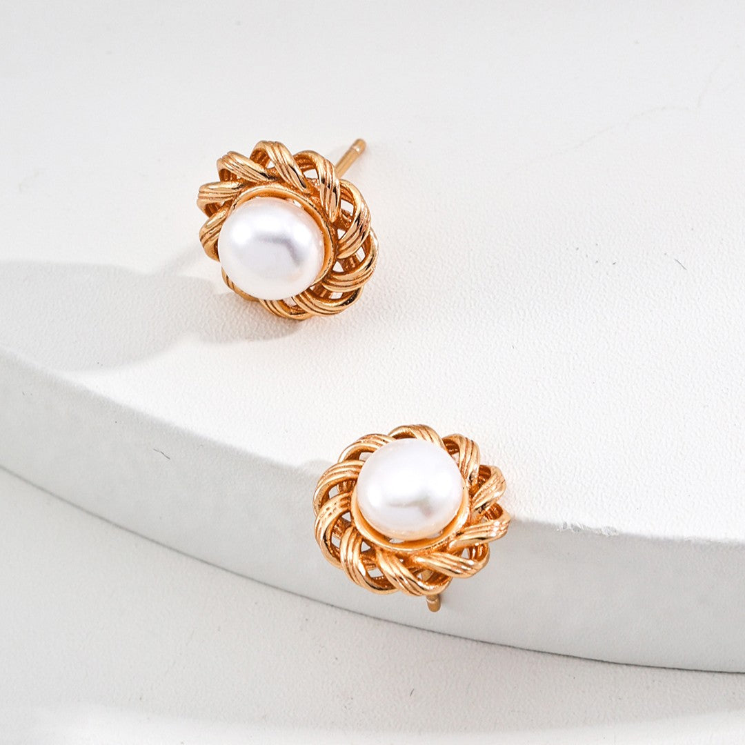 Pearl Stud Earrings Ⅰ