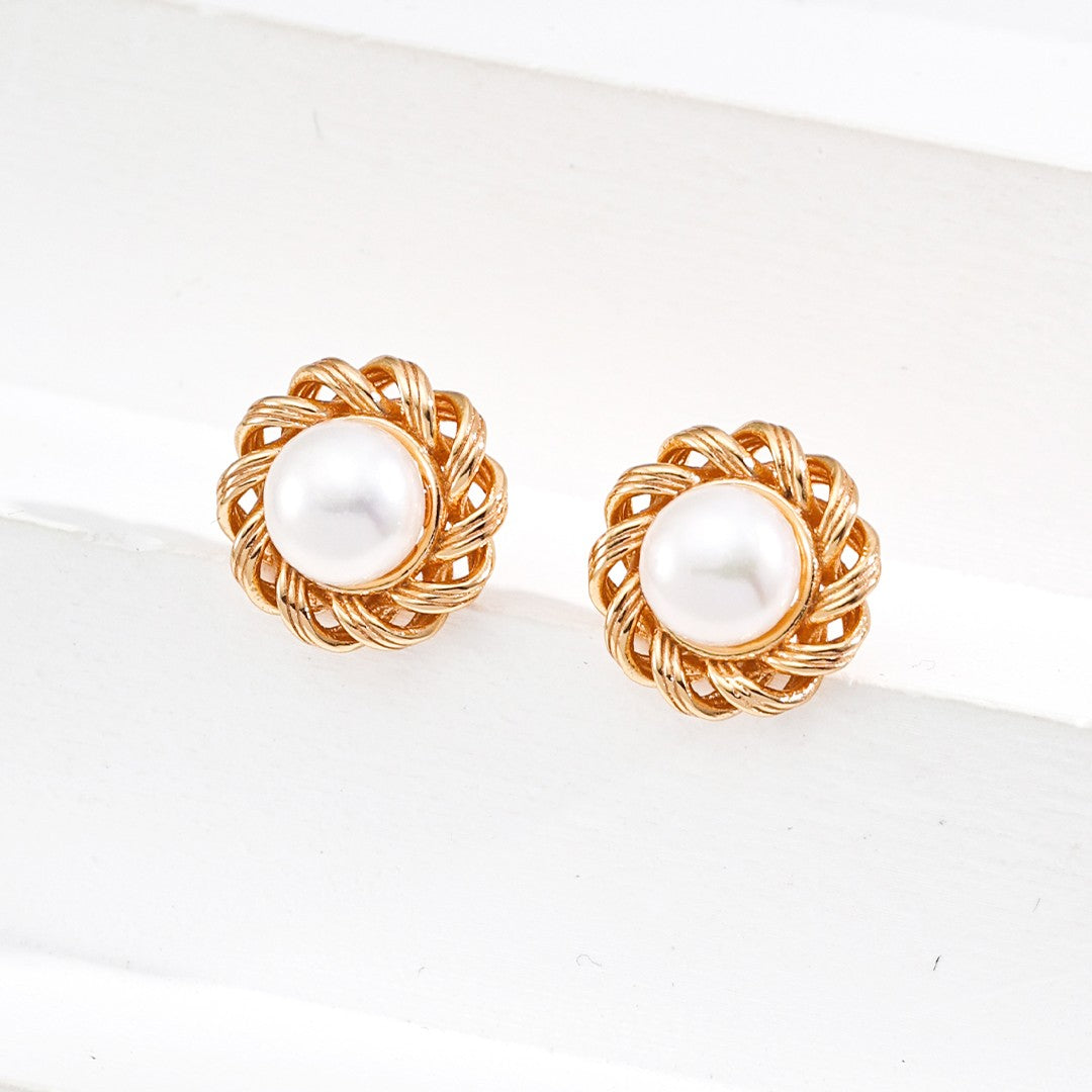 Pearl Stud Earrings Ⅰ