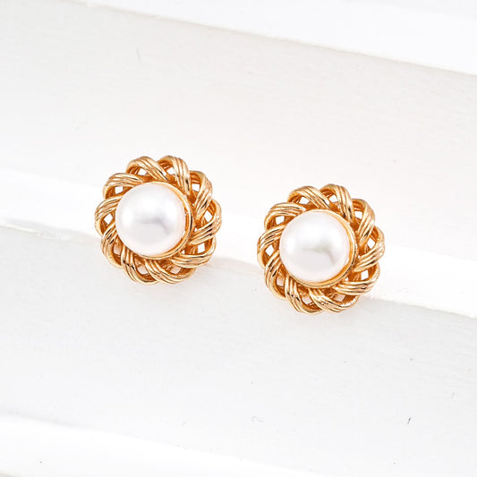 Pearl Stud Earrings Ⅰ