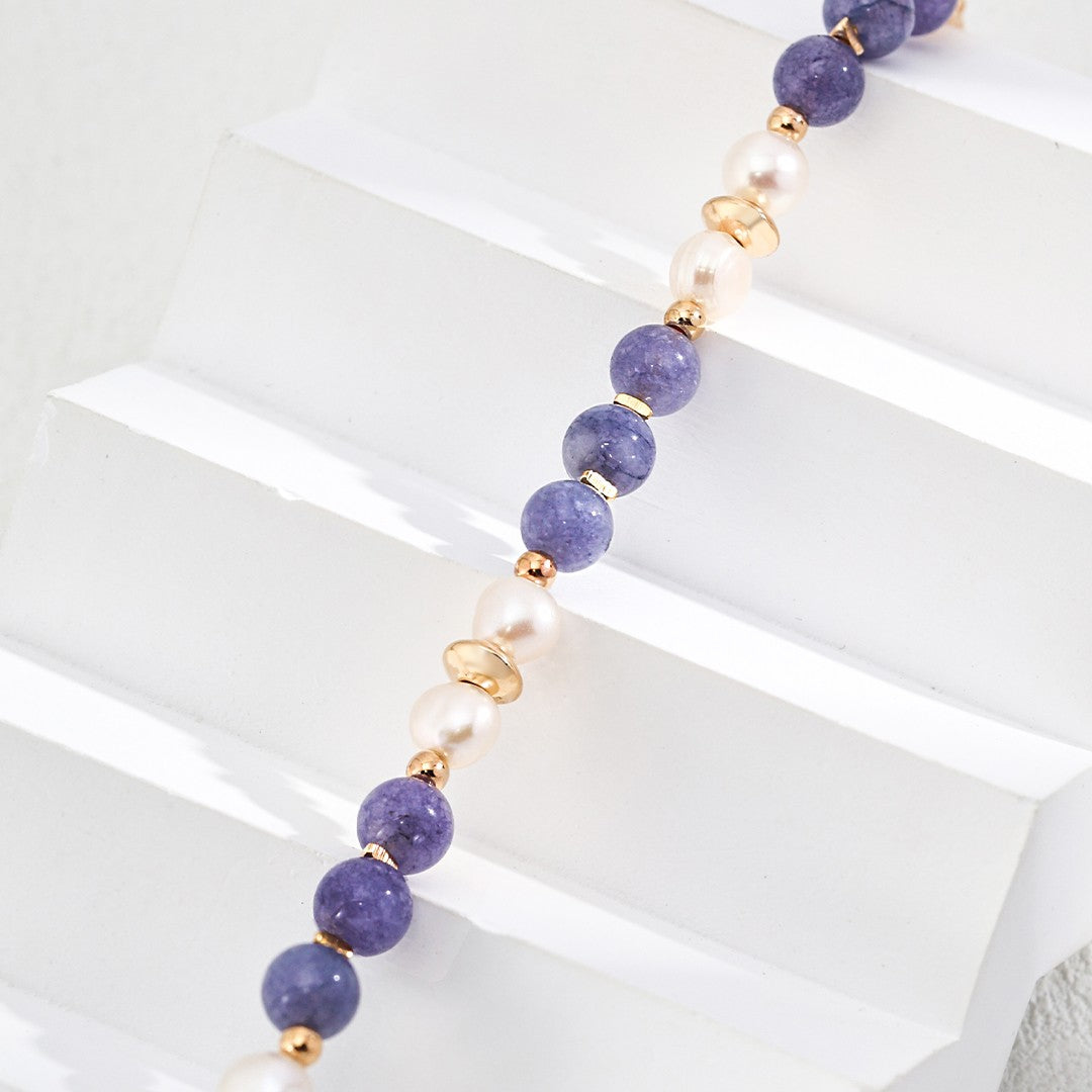 Kunzite&Pearl Bracelet