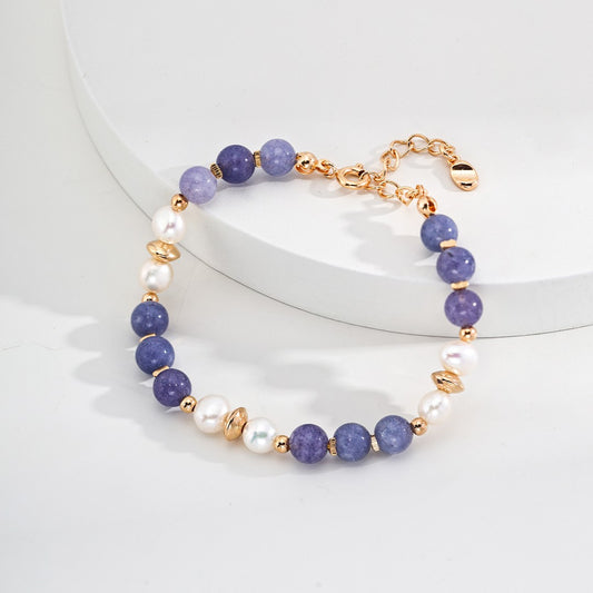 Kunzite&Pearl Bracelet