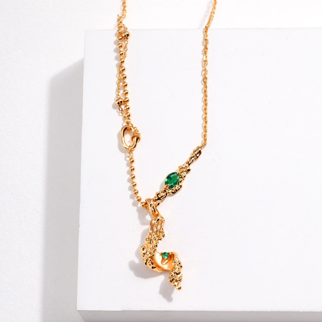 Zircon Inaid Jewelry Set