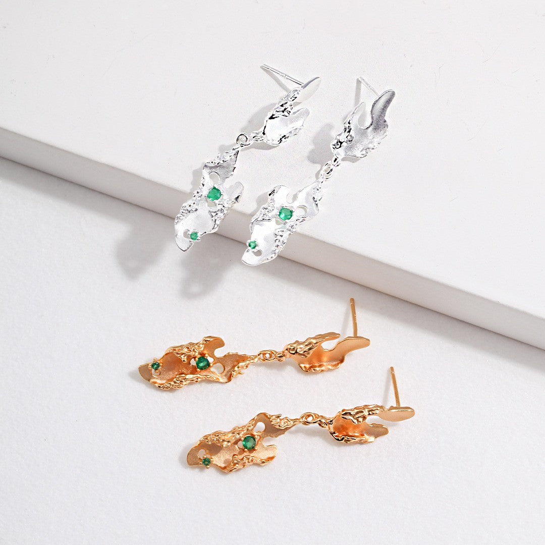 Zircon Inaid Jewelry Set