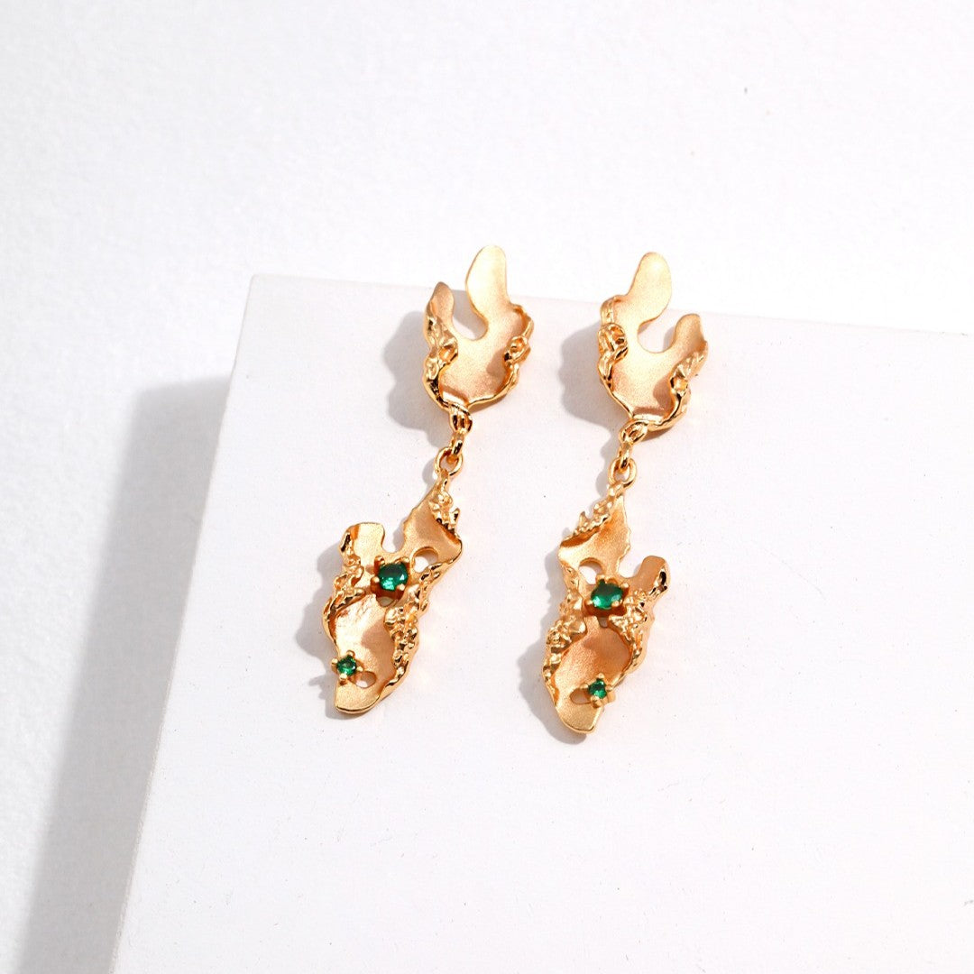Zircon Inaid Jewelry Set