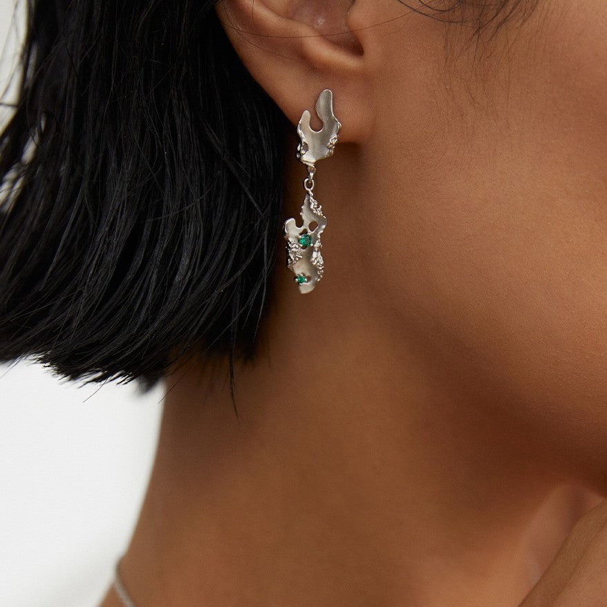 Zircon Inaid Jewelry Set