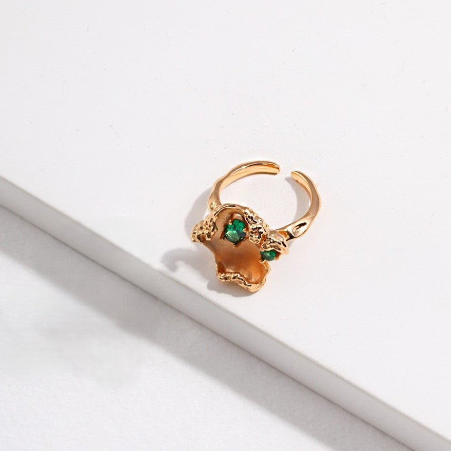 Zircon Inaid Jewelry Set