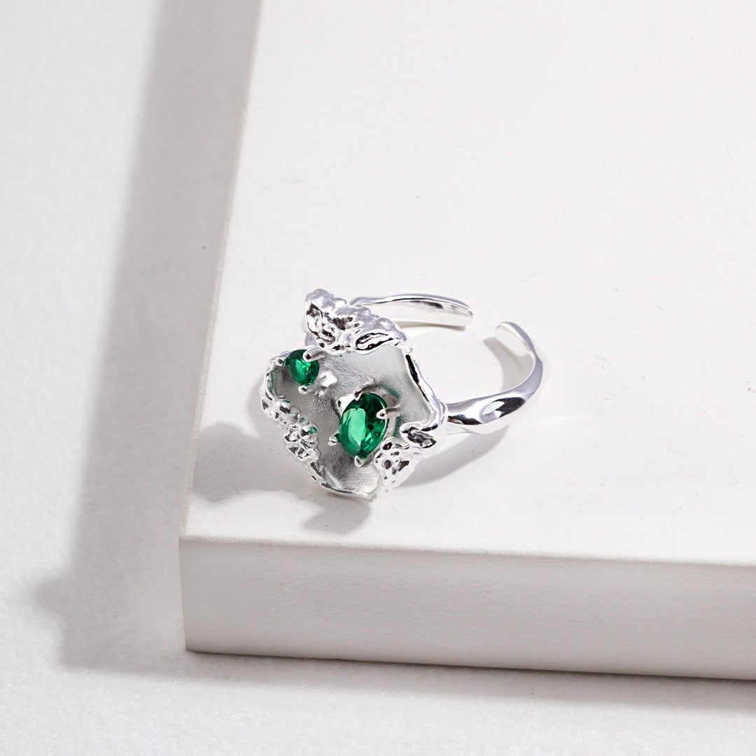 Zircon Inaid Jewelry Set