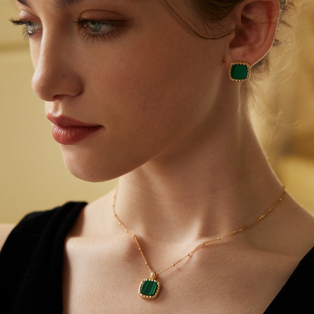 Malachite Jewelry Set Ⅰ