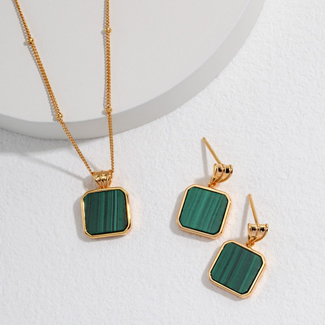 Malachite Jewelry Set Ⅱ