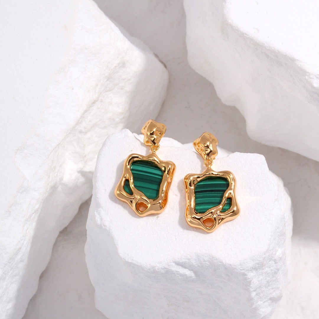 Malachite Jewelry Set Ⅲ