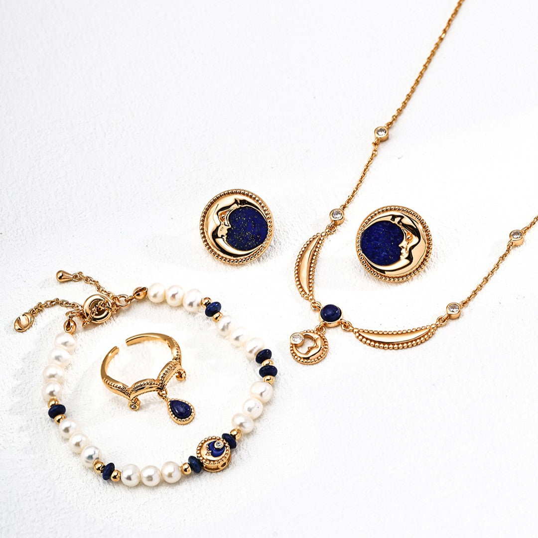 Lapis Lazuli Jewelry Set Ⅰ