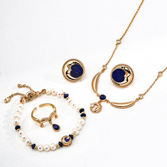 Lapis Lazuli Jewelry Set Ⅰ