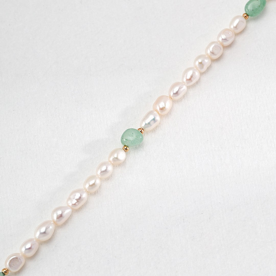 Pearl&Jasper Necklace