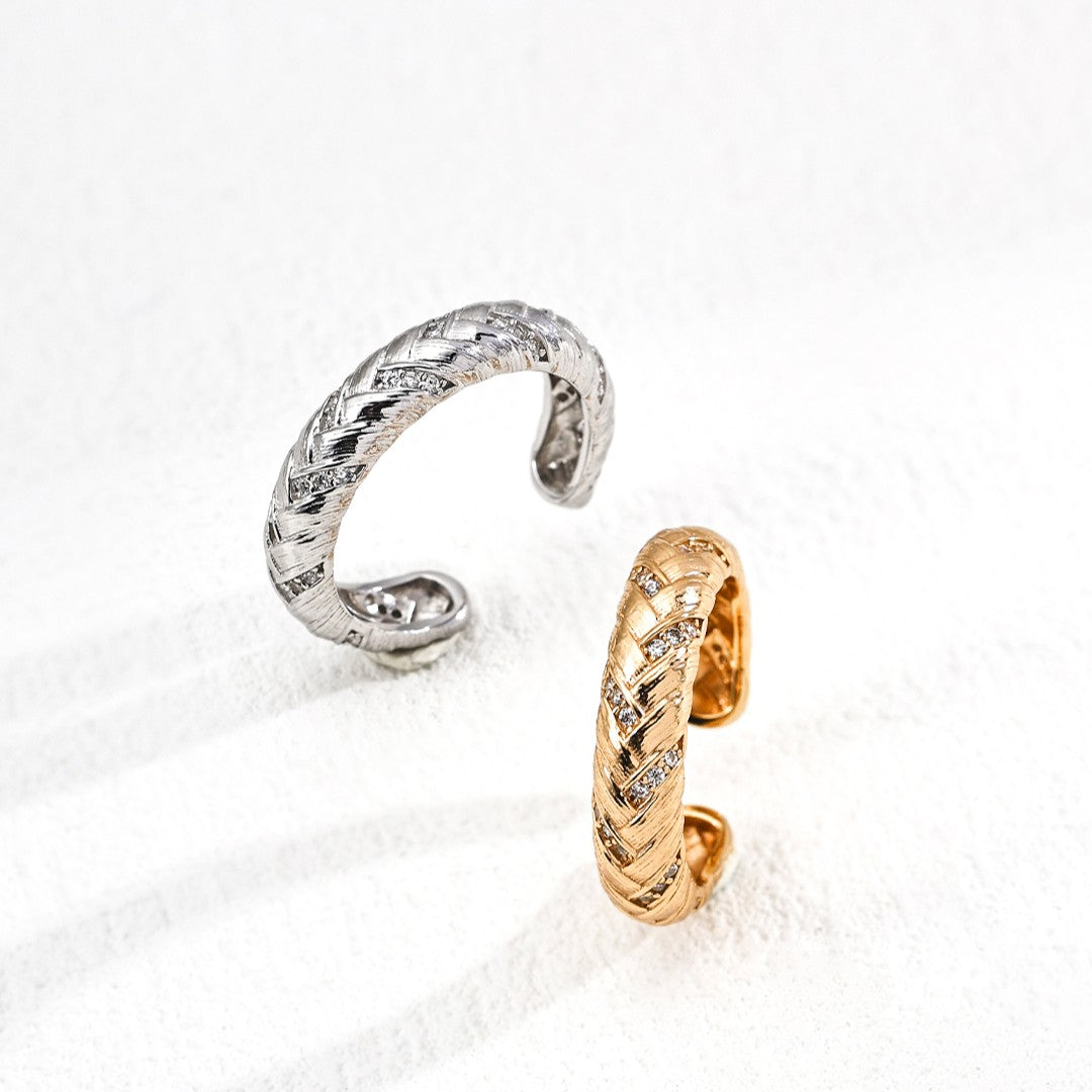 Zircon Inlaid Ring Ⅱ