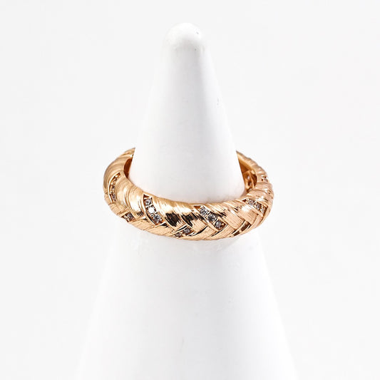 Zircon Inlaid Ring Ⅱ