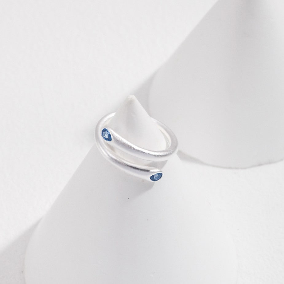 Zircon Inlaid Ring Ⅲ