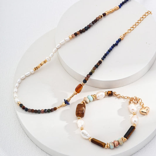 Multi Gemstone Jewelry Set