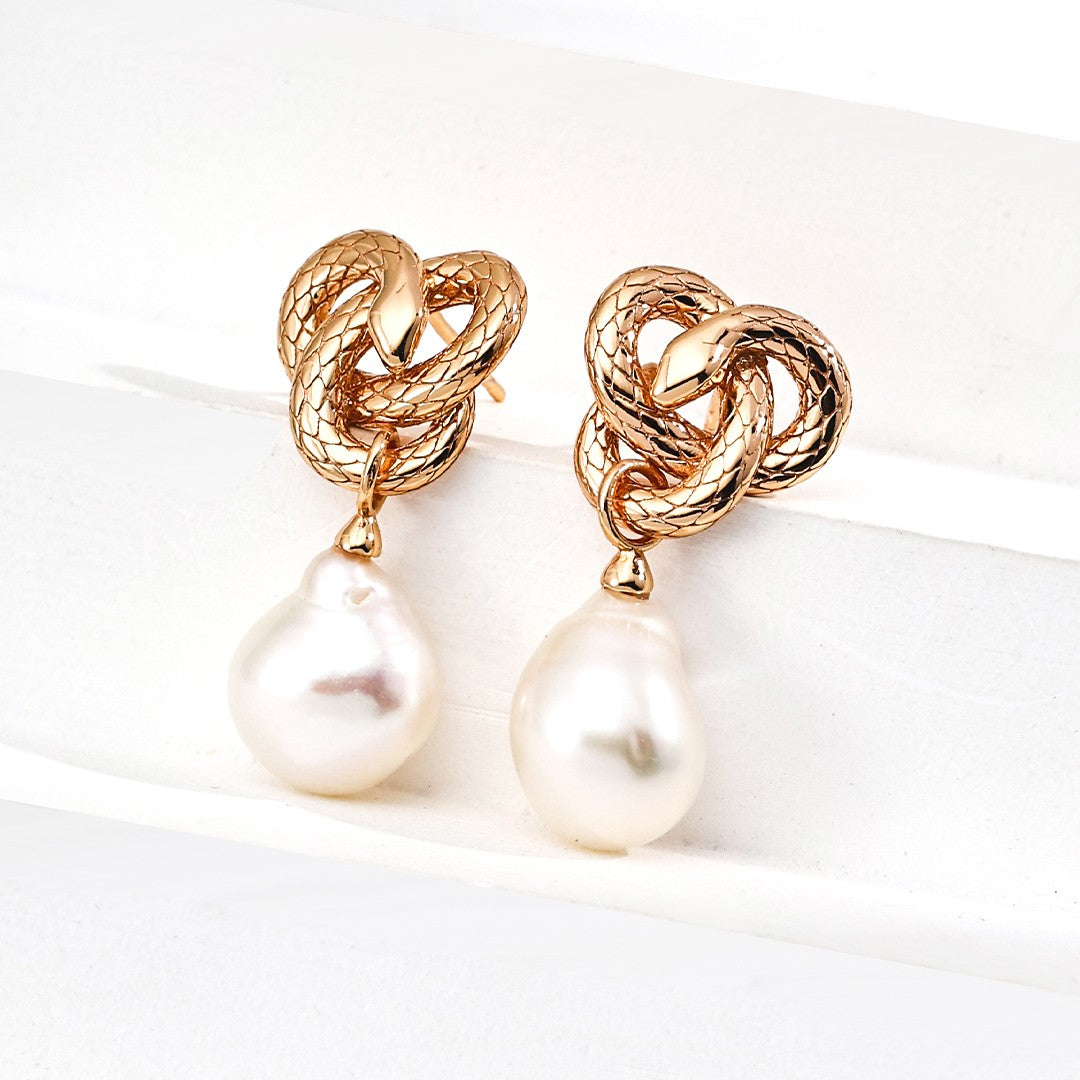 Pearl Pendant Earrings Ⅳ