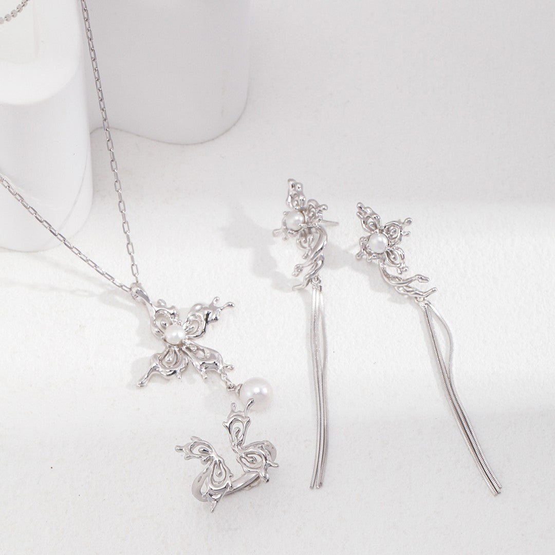 Butterfly Shaped Jewelry Set