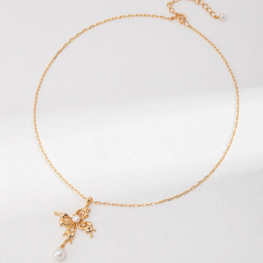 Butterfly Shaped Pendant Necklace