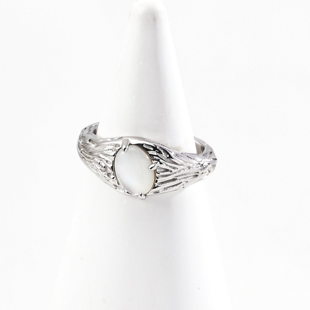 Shell Inlaid Ring
