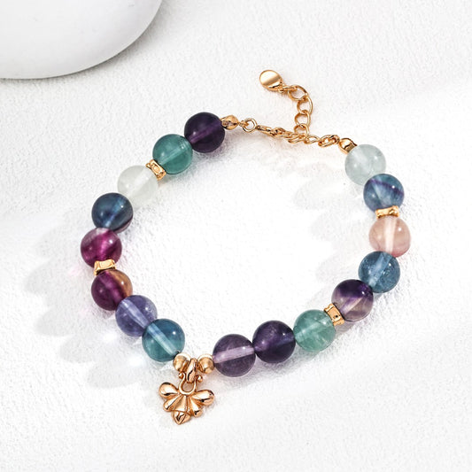 Multicolor Fluorite Bracelet