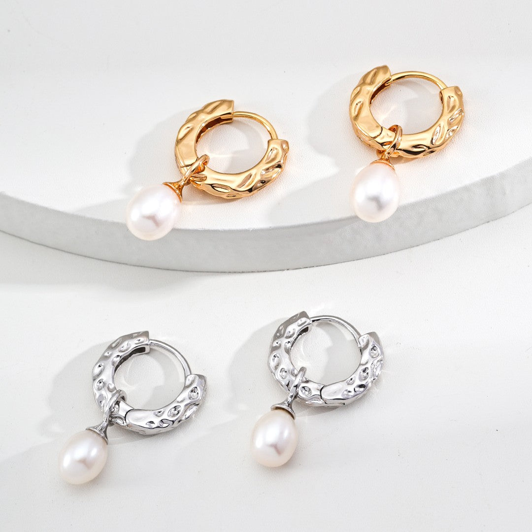 Pearl Pendant Earrings Ⅴ