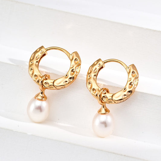 Pearl Pendant Earrings Ⅴ
