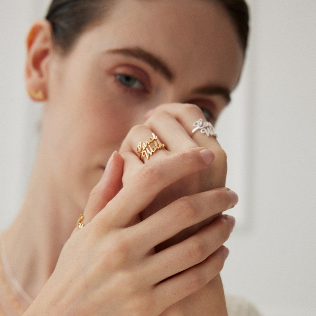 Name-Customized Ring