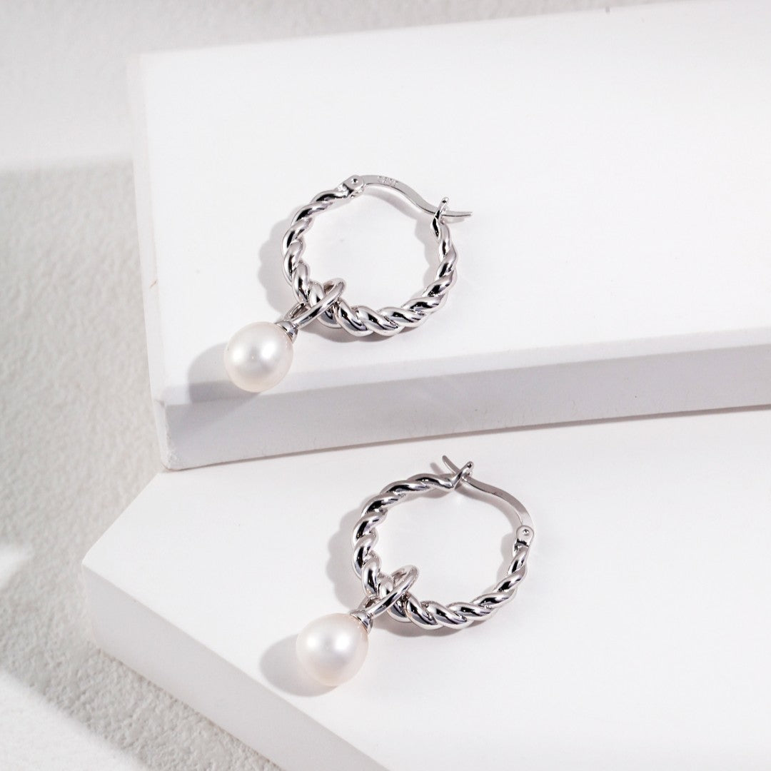 Pearl Pendant Earrings Ⅵ