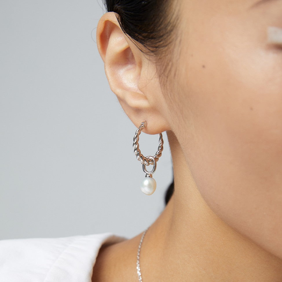 Pearl Pendant Earrings Ⅵ